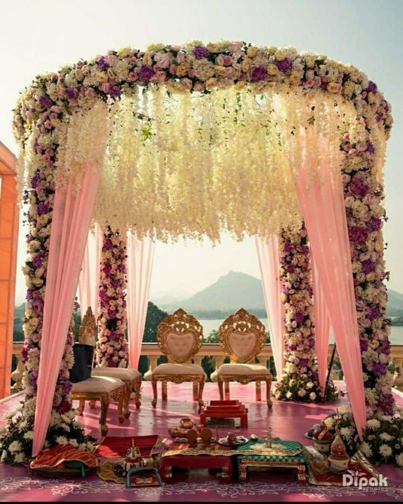Circular Serenity Mandap main